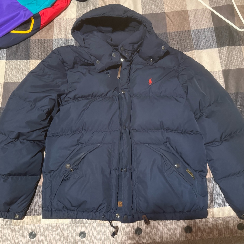 Ralph Lauren Dark Blue Puffer Jacket